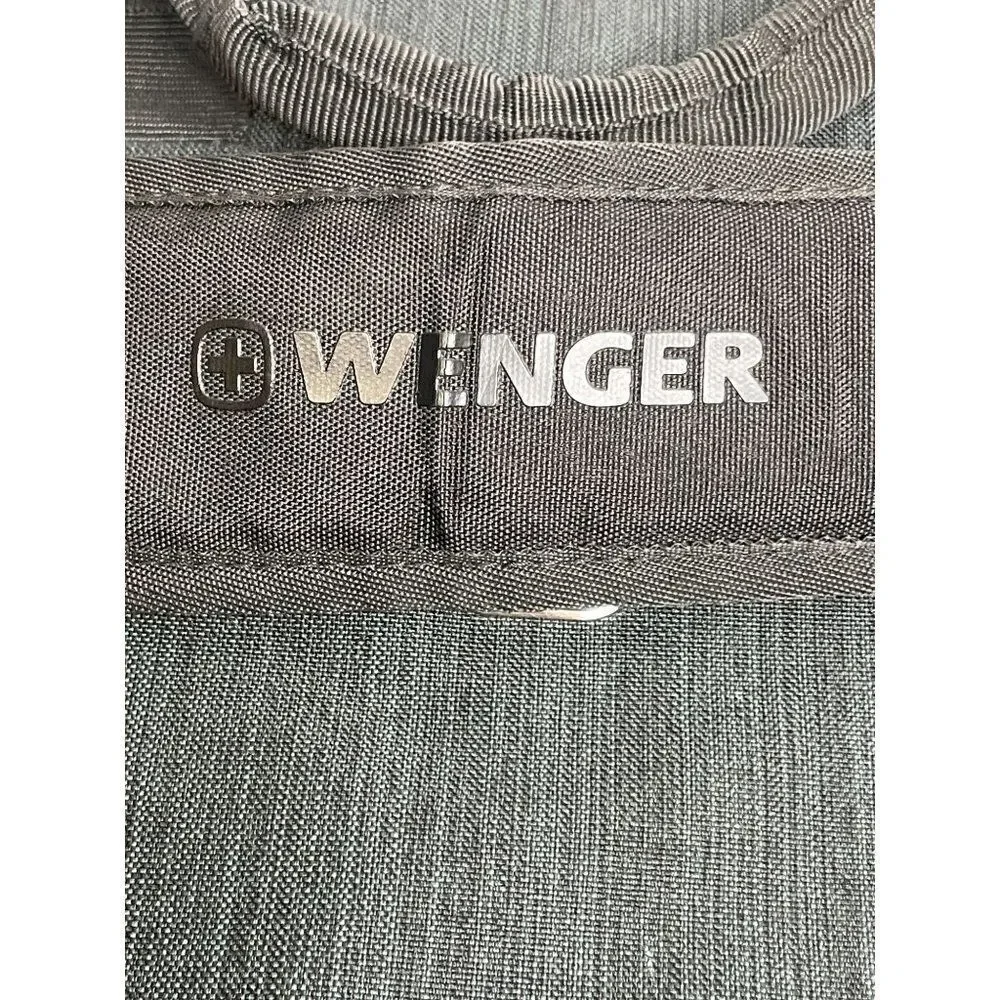WENGER Structure 16 inch Laptop Bag Slimcase - Dark Brushed Slate